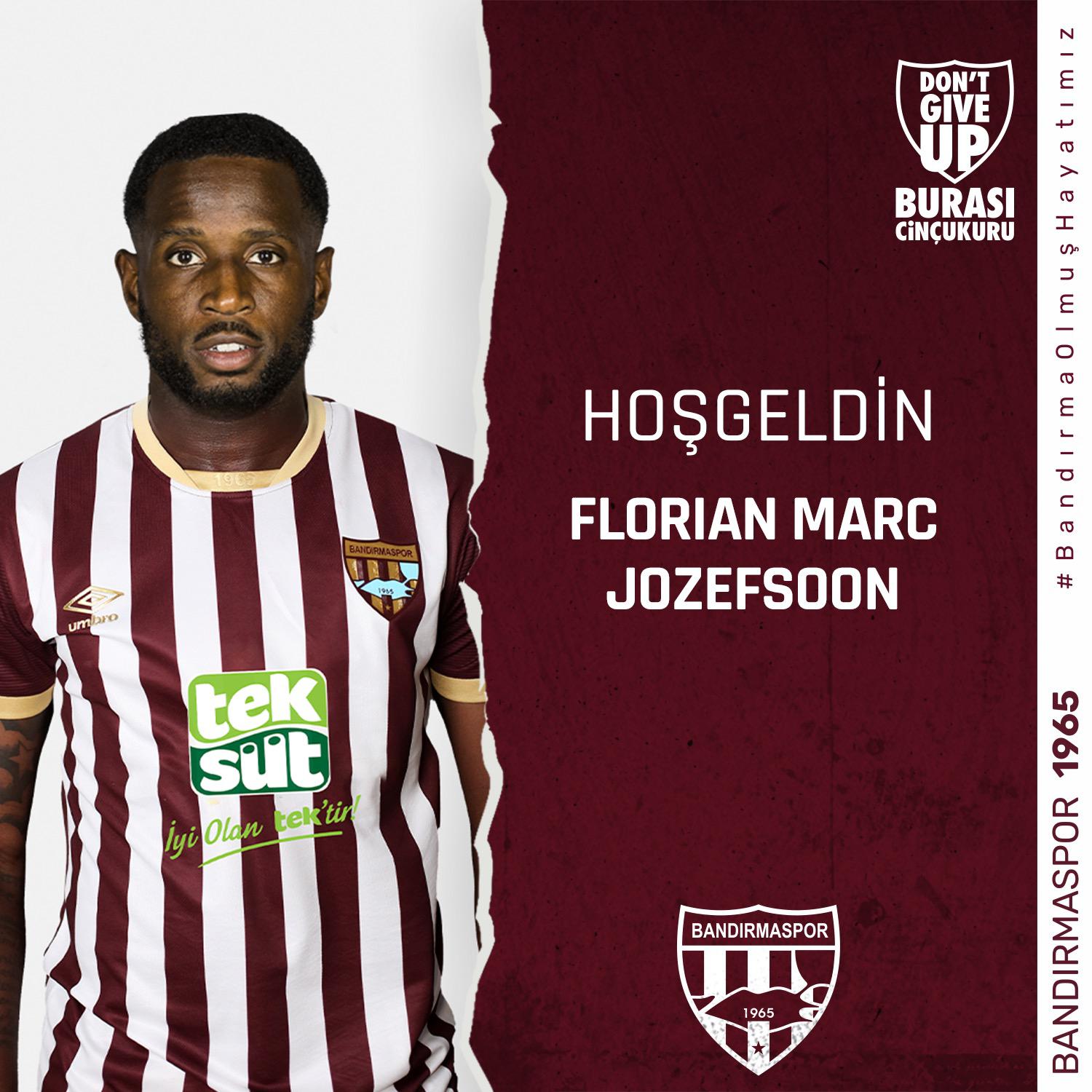 Hoş Geldin Jozefzoon! Florian Marc Jozefzoon ile 2 yıllık sözleşme imzalanmıştır