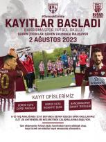 BANDIRMA SPOR FUTBOL OKULUNU AÇIYOR