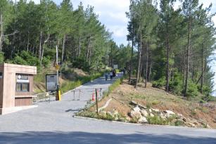 Cam Seyir Terası’nın yolu tamamlandı