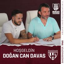 Hoş Geldin Doğan Can! Doğan Can Davas ile 2 yıllık anlaşma imzalanmıştır.