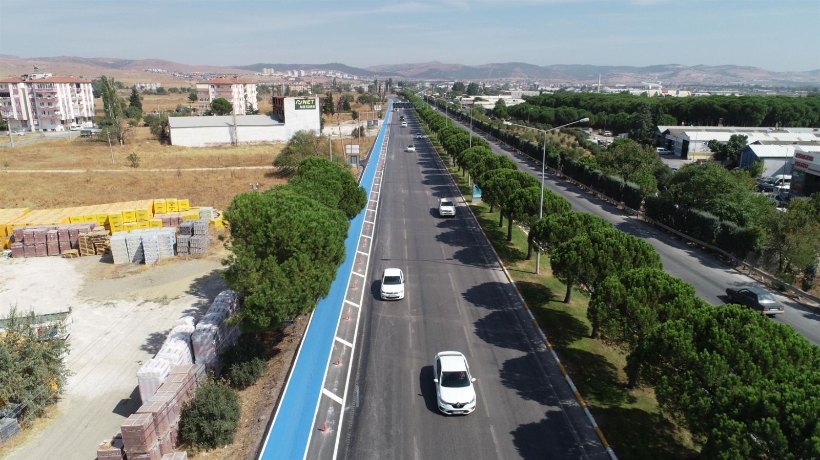 Büyükşehir’den Değirmen Boğazı’na bisiklet yolu