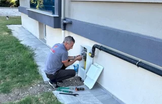 Ayvalık’ta İlk Apartmana Doğal Gaz Montajı Yapıldı