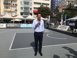 Bandırma Belediyesi 3×3 Uluslararası Basketbol Turnuvası bugün başladı